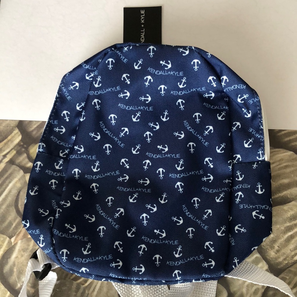 Kendall + Kylie Blue Mini Backpack